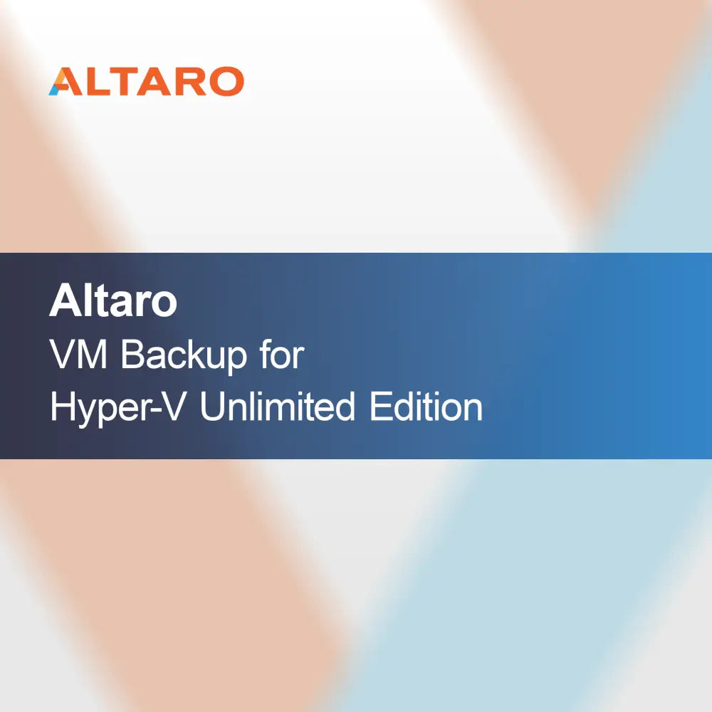 Altaro VM Backup for Hyper-V Unlimited Edition