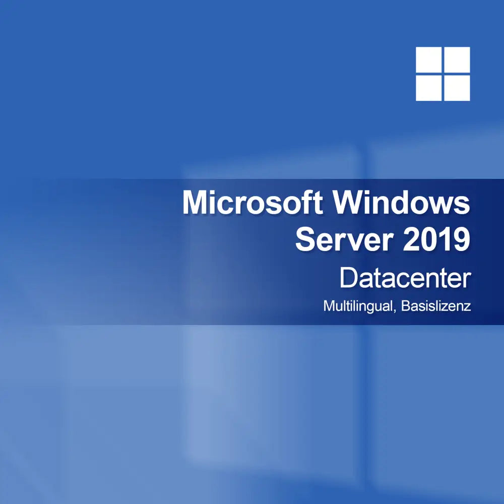 Microsoft Windows Server 2019 Datacenter, Multilingüe, Licencia básica